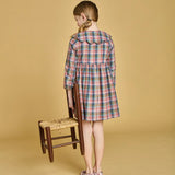 Colette Dress | Pink Aurora Tartan