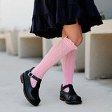 Lace Top Knee High Socks