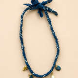 Bandana Necklace with Charms
