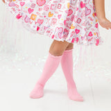 Scalloped Knee High Socks