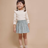 Speckle Blouse & Skirt | Alpine Green