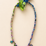 Bandana Necklace with Charms