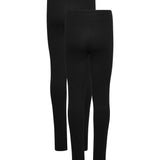 Sweat Leggings w.AOP (Pack of 2) | Anthracite