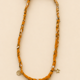 Bandana Necklace with Charms