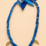 Bandana Necklace with Charms