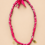 Bandana Necklace with Charms