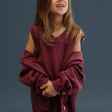 Knitted Vest & Pants Sets | Pomegranate