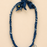 Bandana Necklace with Charms