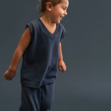 Knitted Vest & Pants Set | Corfu