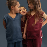 Knitted Vest & Pants Set | Corfu