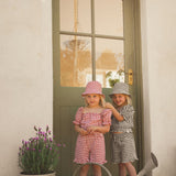 Gingham Frill Top & Short Set