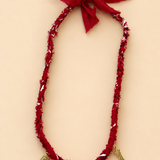 Bandana Necklace with Charms