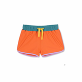 Kiwi Retro Orange Swim Short