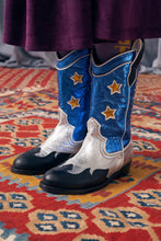 Load image into Gallery viewer, Yaka Metalic Blue Boots
