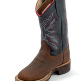 Conroe Boots | Brown/Blue
