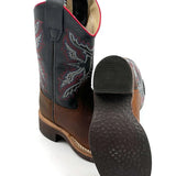 Conroe Boots | Brown/Blue