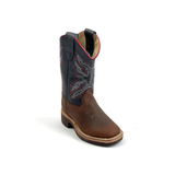 Conroe Boots | Brown/Blue