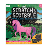 Scratch & Scribble Art Kit - Magical Unicorns