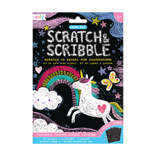 Load image into Gallery viewer, Mini Scratch &amp; Scribble Art Kit - Funtastic Friends
