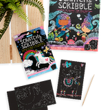 Mini Scratch & Scribble Art Kit - Funtastic Friends