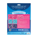 Scratch and Shine Foil Scratch Art Kit - Celestial Skies