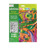 Hidden Colors Magic Paint Sheets - Magic Jungle