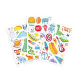 Tattoo-Palooza Temporary Tattoos - Awesome Doodles - 3 Sheets