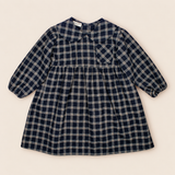 Clara Dress | Blue Check