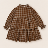 Elsa Dress | Hazelnut Check