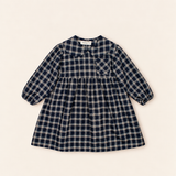 Clara Dress | Blue Check