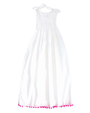 Malta Long Dress White