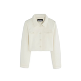 Charlize Stretch Quilted Jacket | Creame