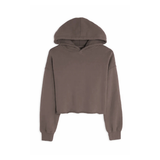 Cody Crop Hoodie | Mushroom