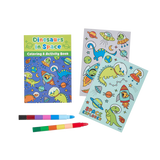Mini Traveler Coloring and Activity Kit - Dinosaurs in Space
