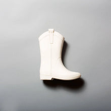 Load image into Gallery viewer, Bone White All Weather Rubber Cowboy Boots
