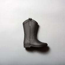 Load image into Gallery viewer, Midnight Black All Weather Rubber Cowboy Boots
