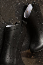 Load image into Gallery viewer, Midnight Black All Weather Rubber Cowboy Boots
