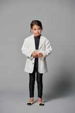 Load image into Gallery viewer, Cotton Gabardine Blazer - Ivory
