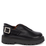 Pepe Black Leather Shoes