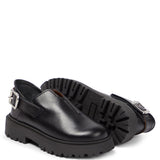 Pepe Black Leather Shoes