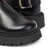 Pepe Black Leather Shoes