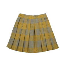 Load image into Gallery viewer, Check Brushed Pleated Skirt
