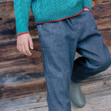 Fracas Jean Pants | Denim Grey