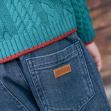 Fracas Jean Pants | Denim Grey