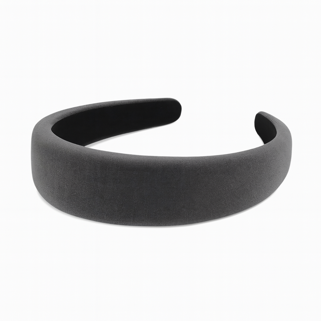 Velvet Sponge Wide-brimmed 3cm hairband