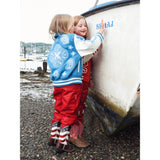 Wool and Leather Boho Zip Front Jacket