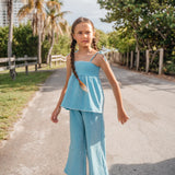Vera Set Lurex Sky