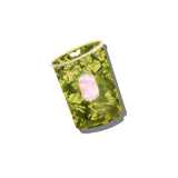 Hand-Painted Matcha Claw Hair Clip