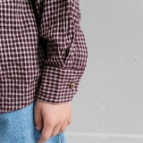 Scott Shirt | Cherry Bordeaux Vintage Rose