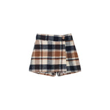 Bess Skort | Off White Blue Brown